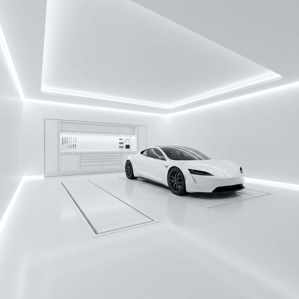 Pristine Garage Interior